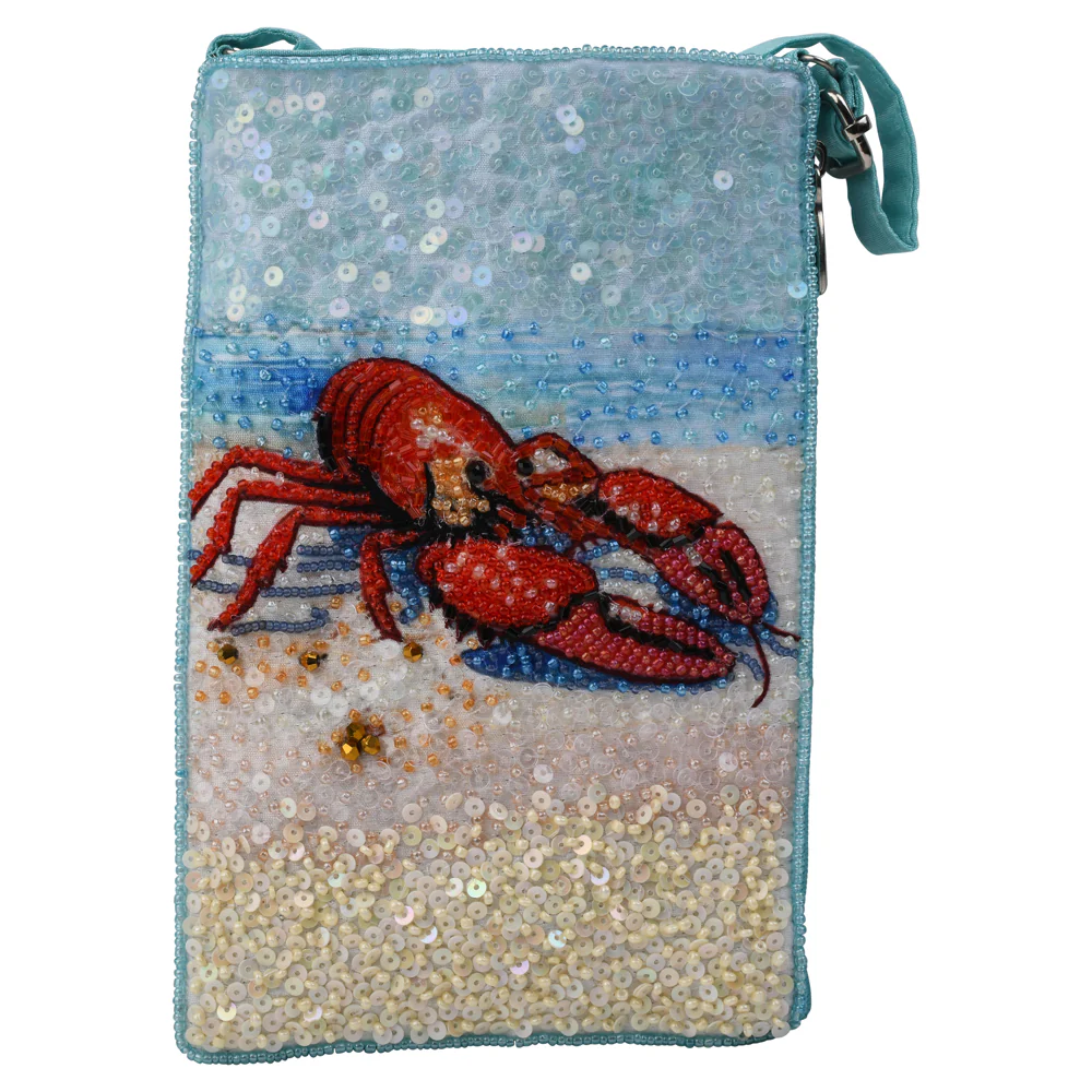 Beaded Convertible Crossbody Phone Bag – Coastal Club Bag - Image 4