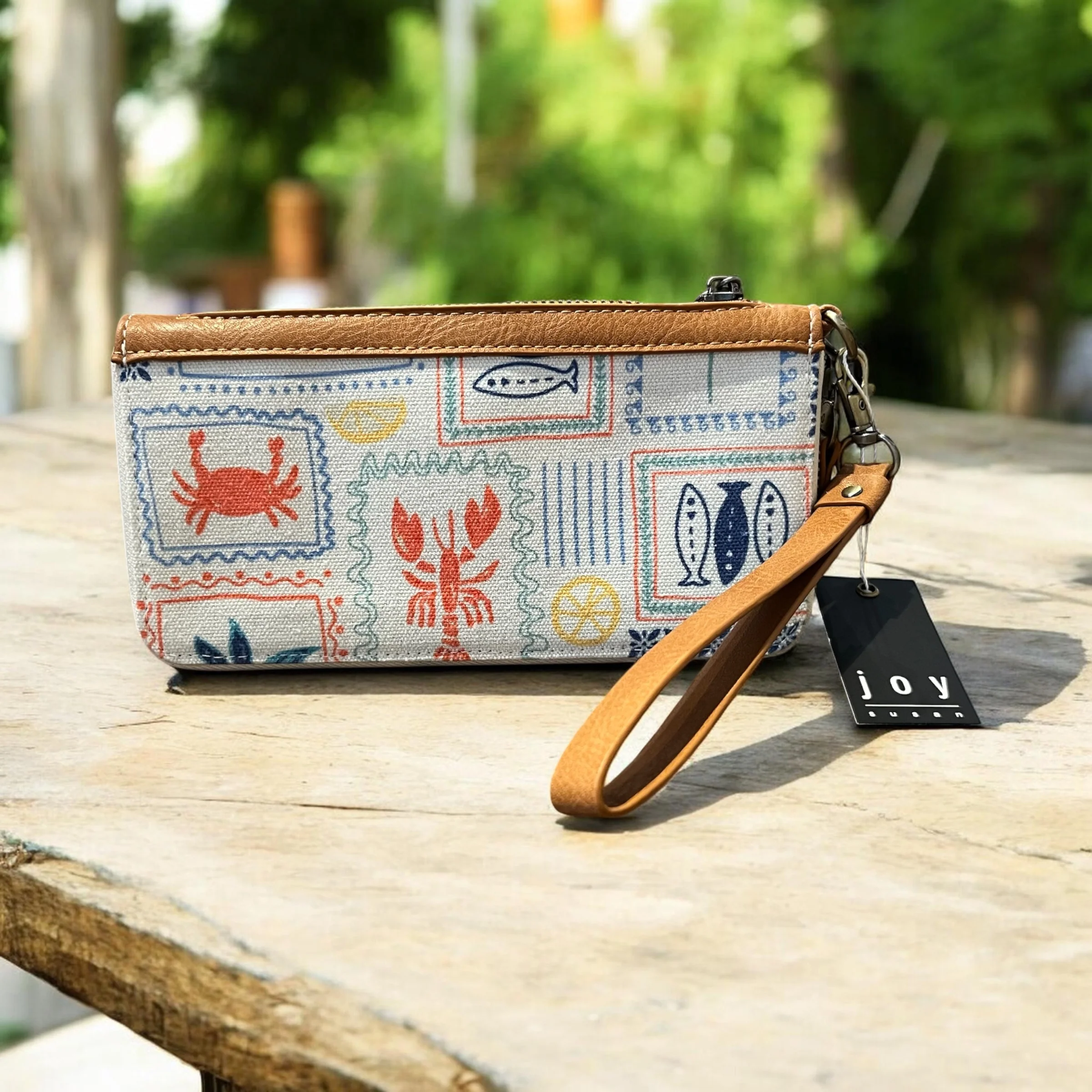 Coastal Charm Chloe Zip Around Wallet/Wristlet - Image 3