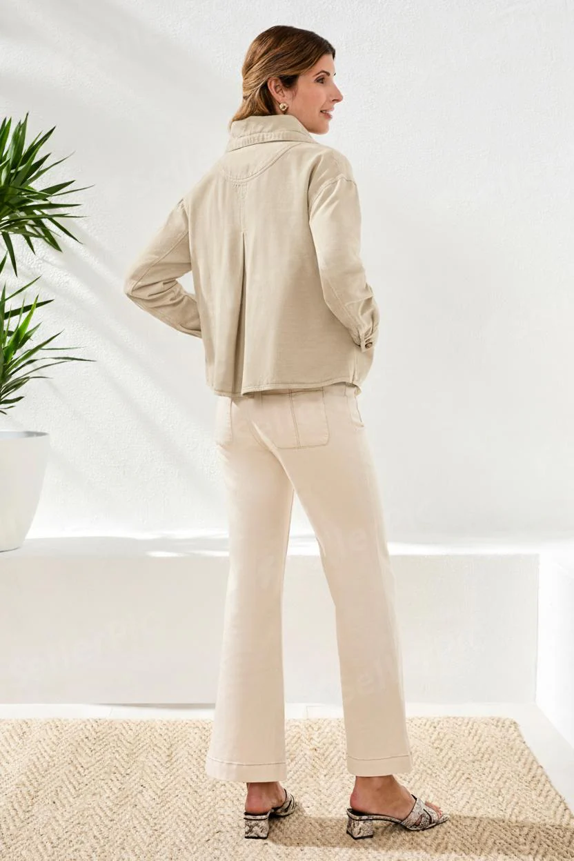 Jacket W/Collar Drawcord - Image 5