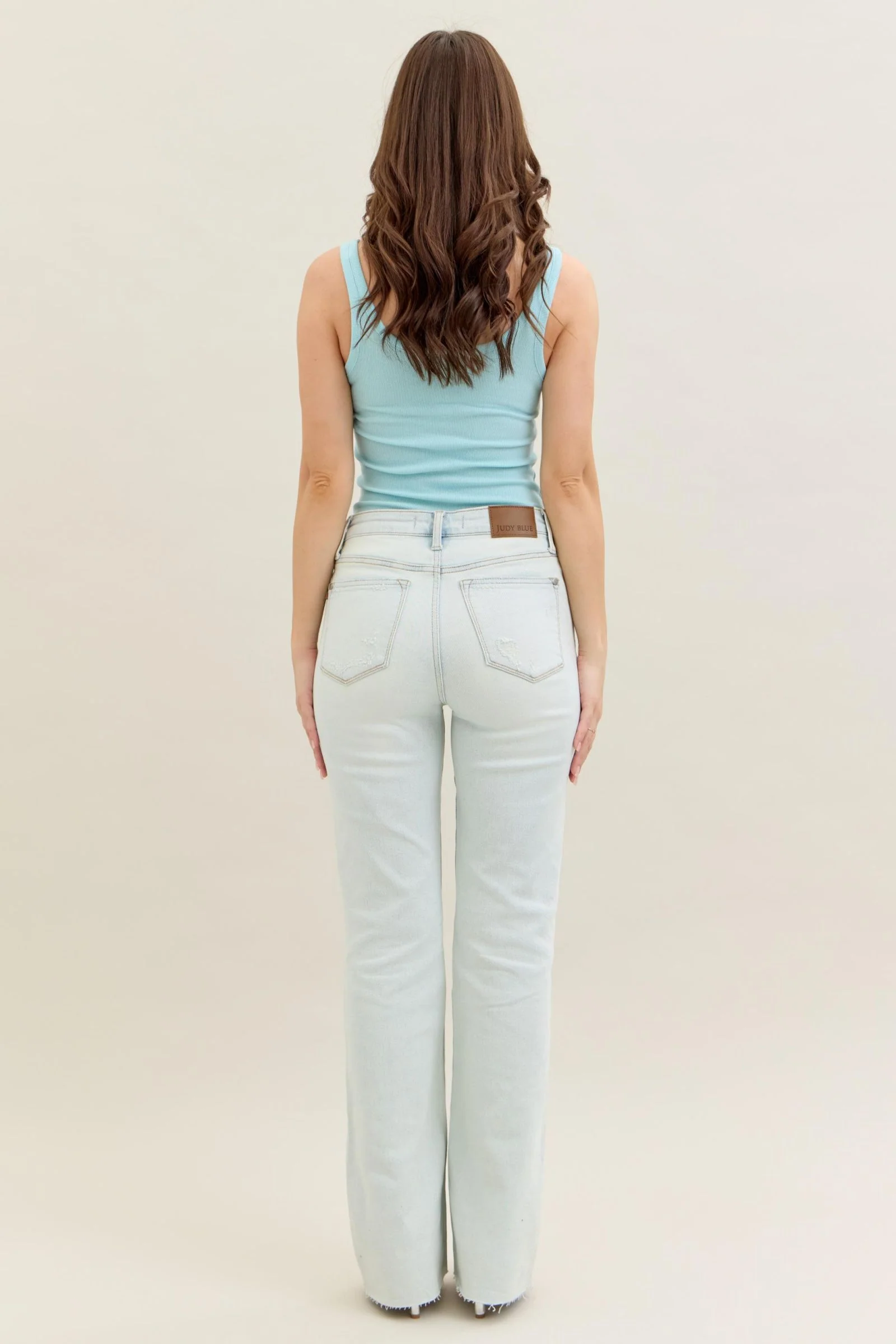 MR Destroy & Fray Hem Bootcut - Image 3