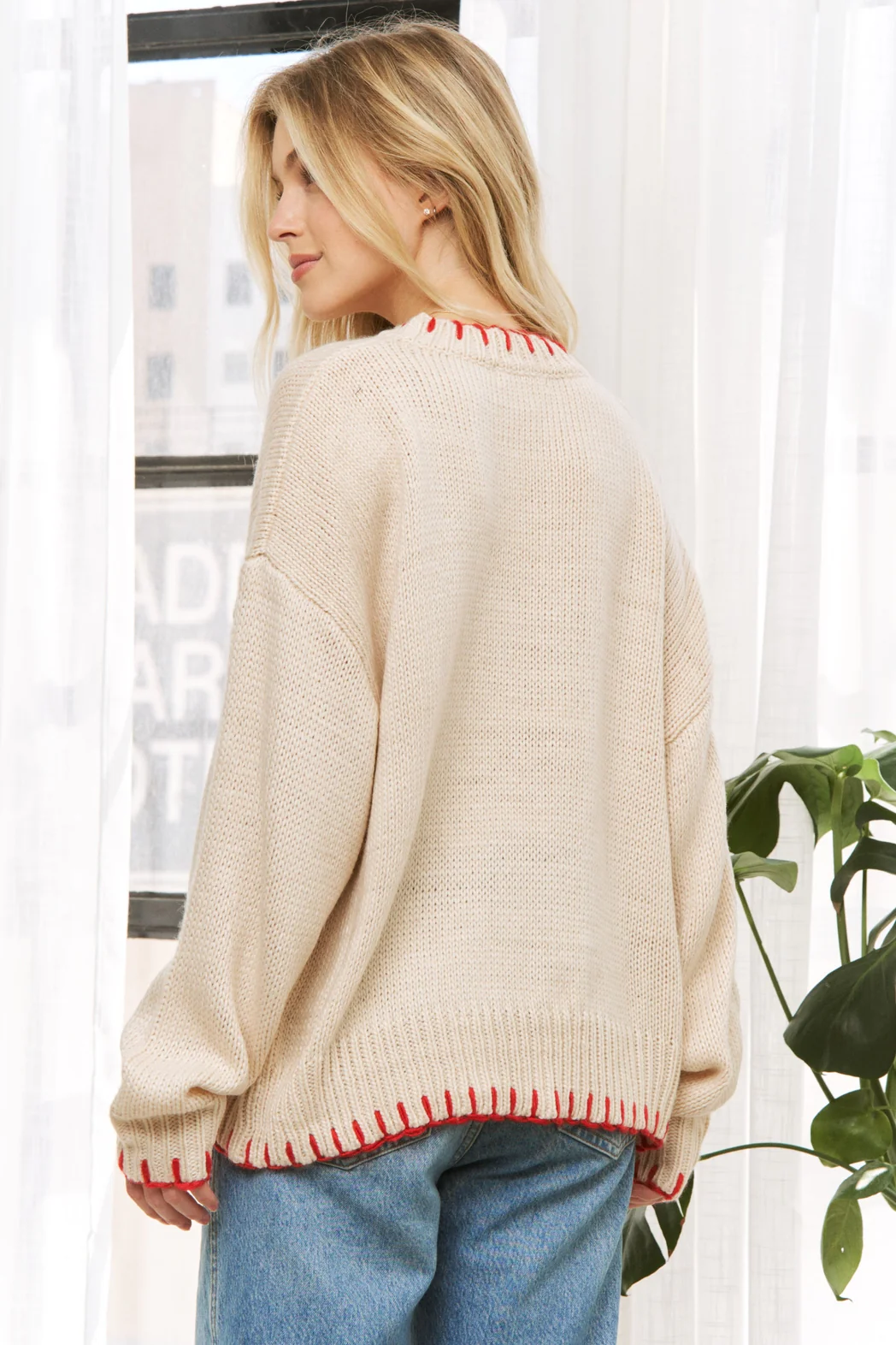 Lobster Intarsia Coastal Sweater - Image 7