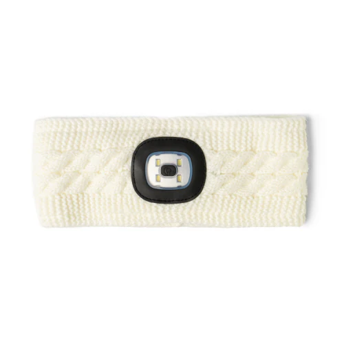 Night Scope Plush-Lined LED Headwarmer – USB Rechargeable - Image 4