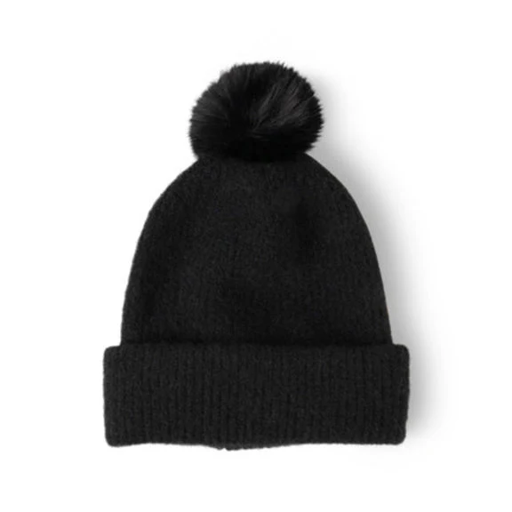 Powder Knit Ultra Soft Pom Hat - Image 4