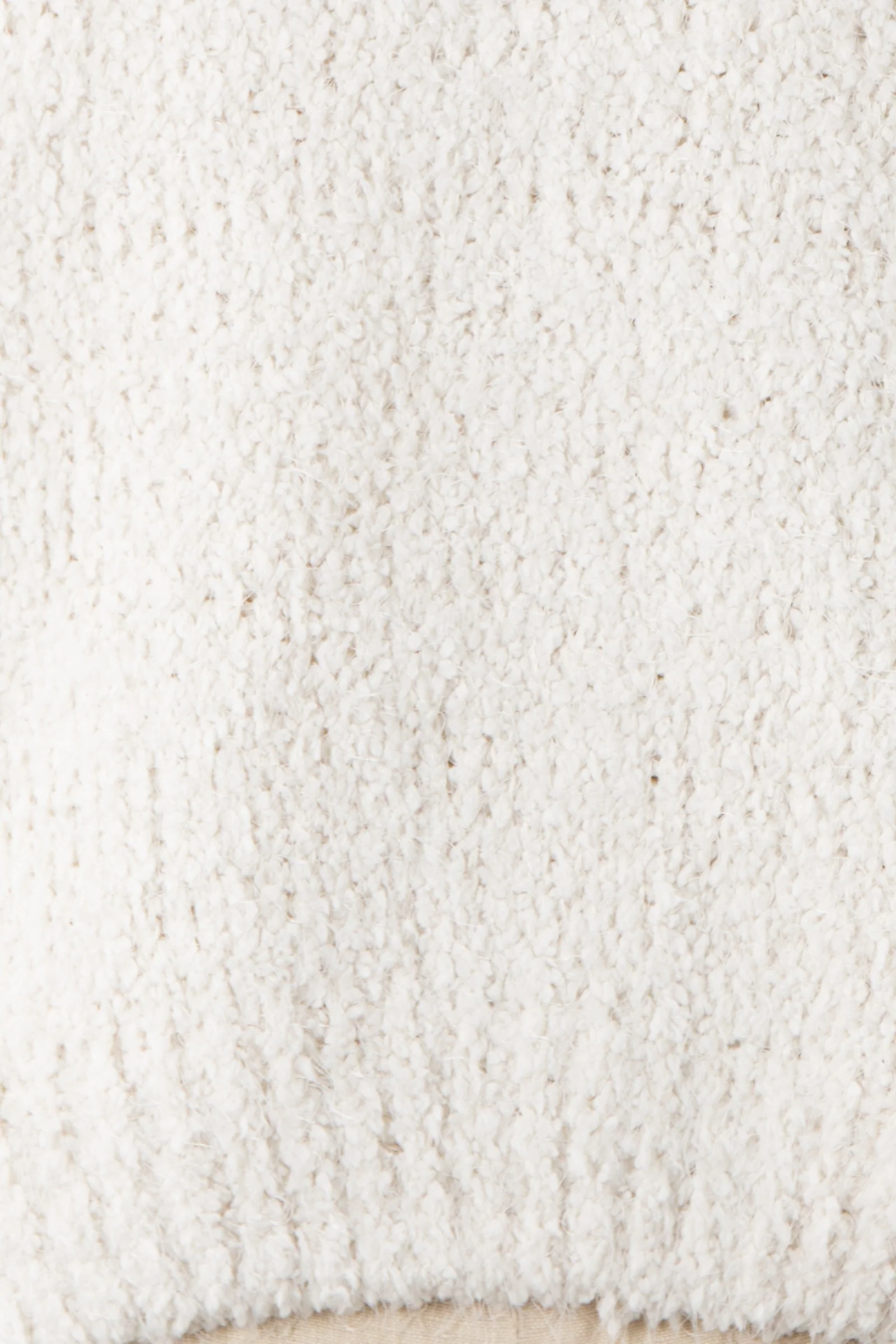 Soft Fuzzy Puff Sleeve Sweater - Image 3