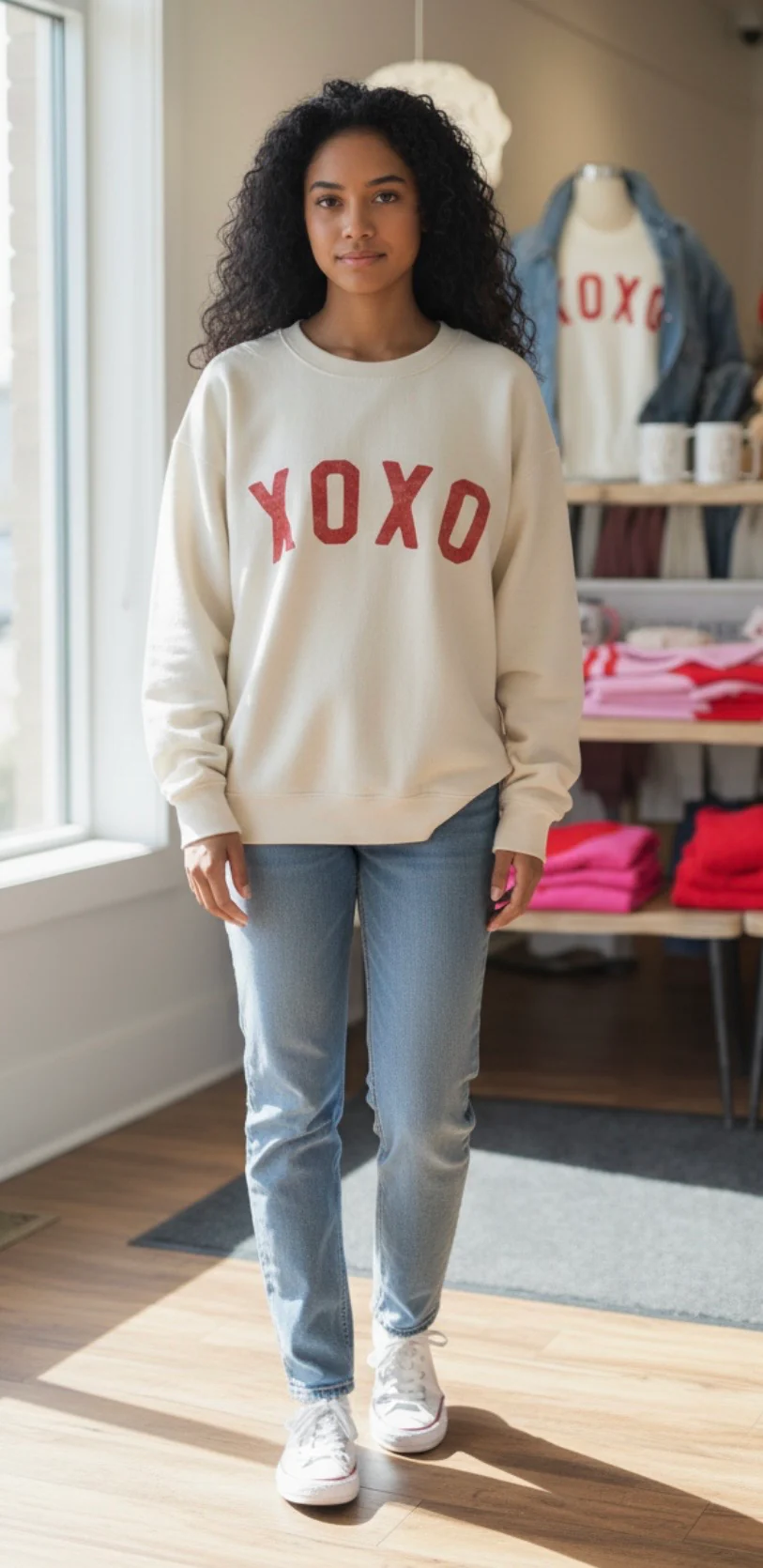 XOXO Graphic Sweatshirt - Image 3